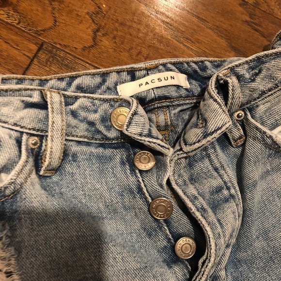 Pacsun Light Blue Mom Jeans - Picture 2 of 2